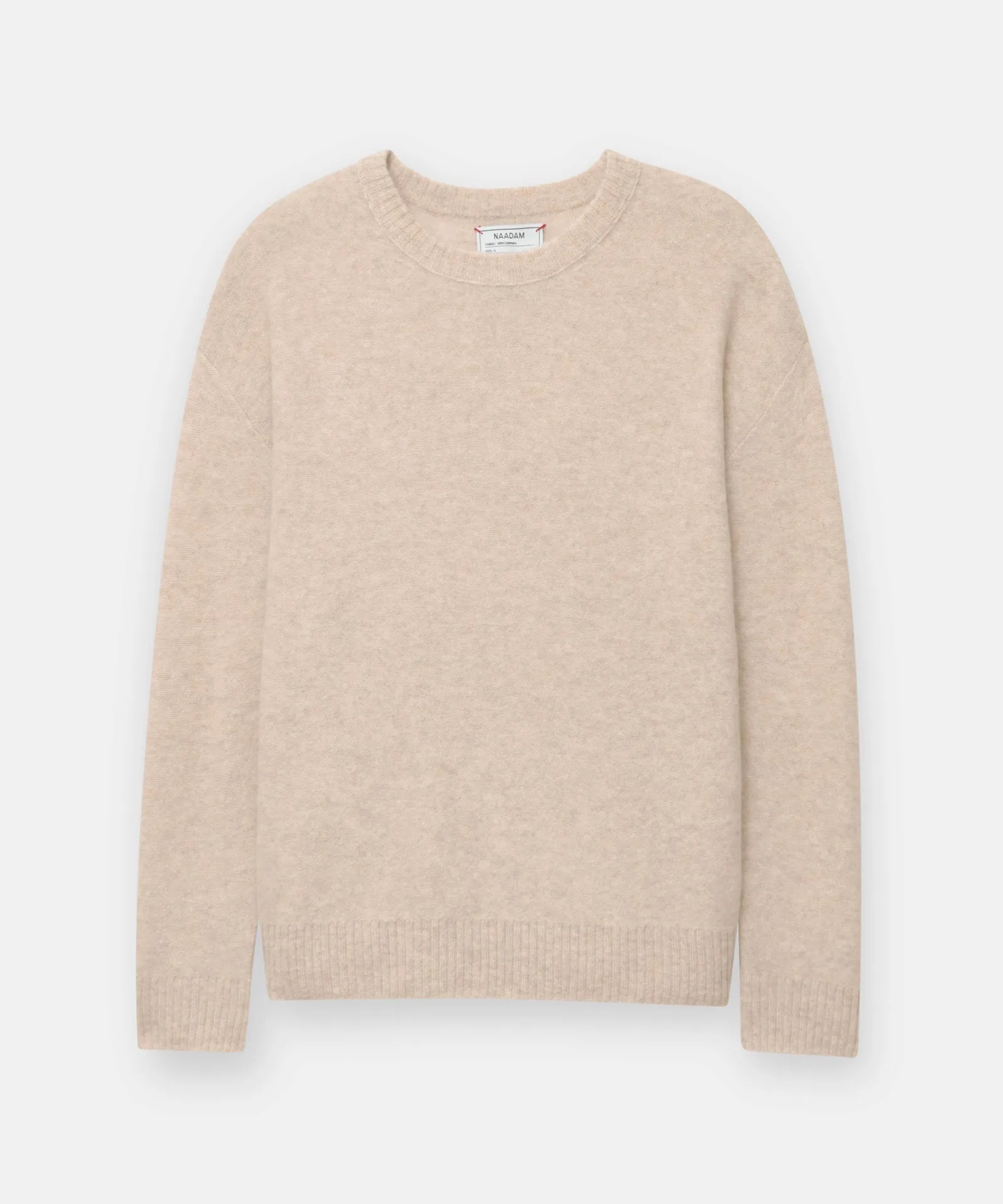 Lightweight Reversible Cashmere Crewneck Sweater