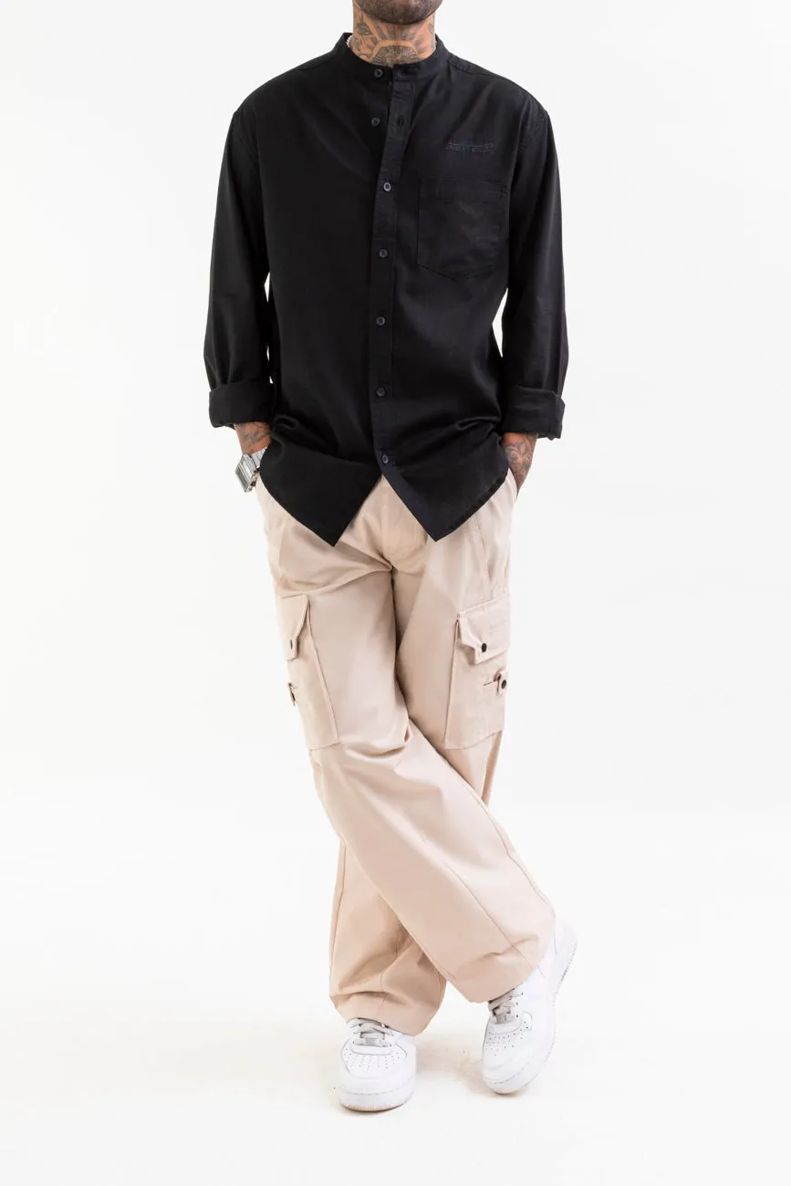 Linen Shirt // Black