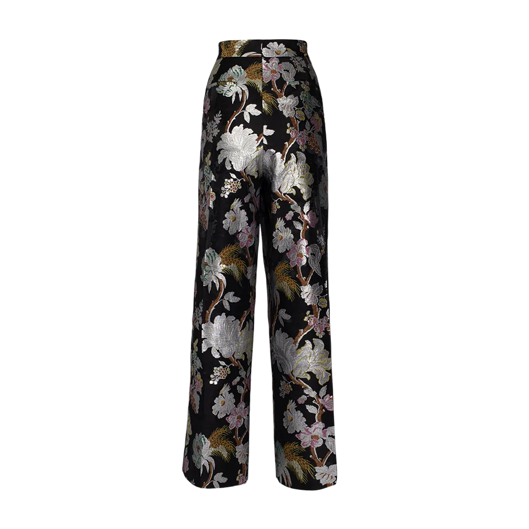 Lionel Floral-Printed Trouser