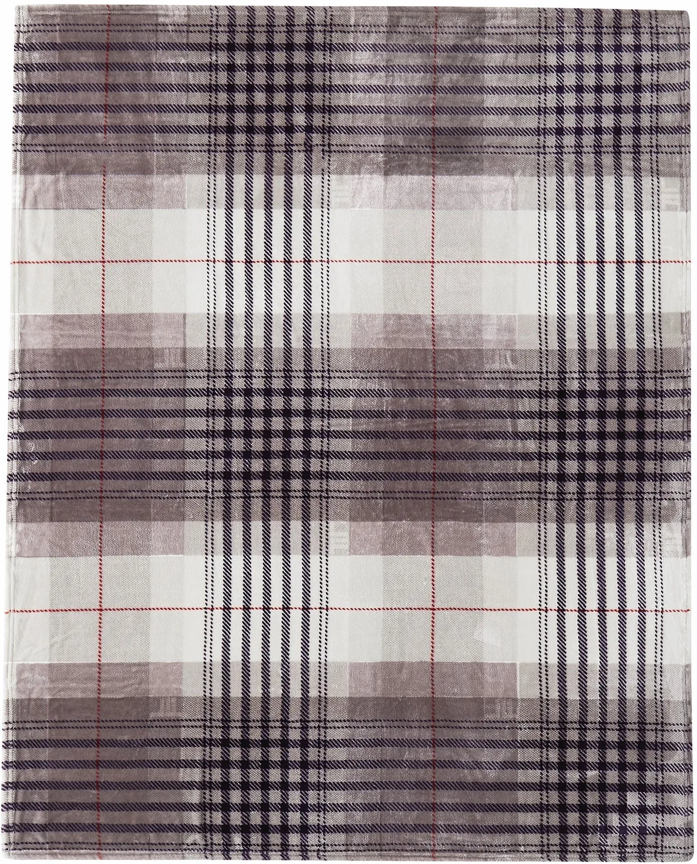 LONDON FOG SIGNATURE PLAID THROW