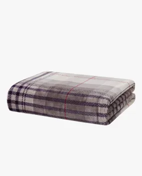 LONDON FOG SIGNATURE PLAID THROW