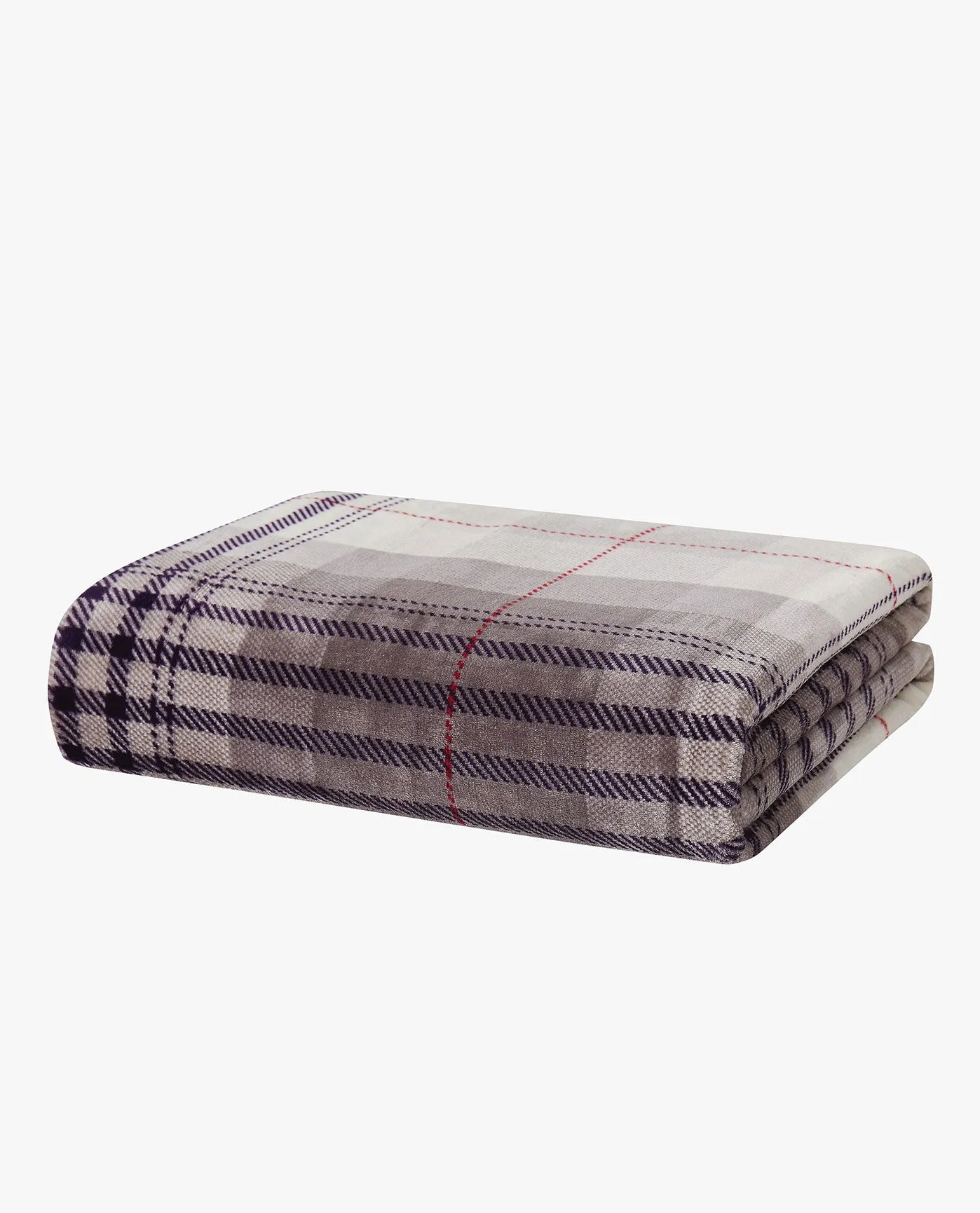 LONDON FOG SIGNATURE PLAID THROW