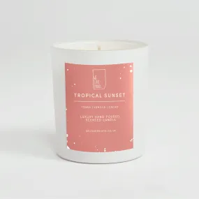 Luxury Hand-Poured Candle 'Tropical Sunset'