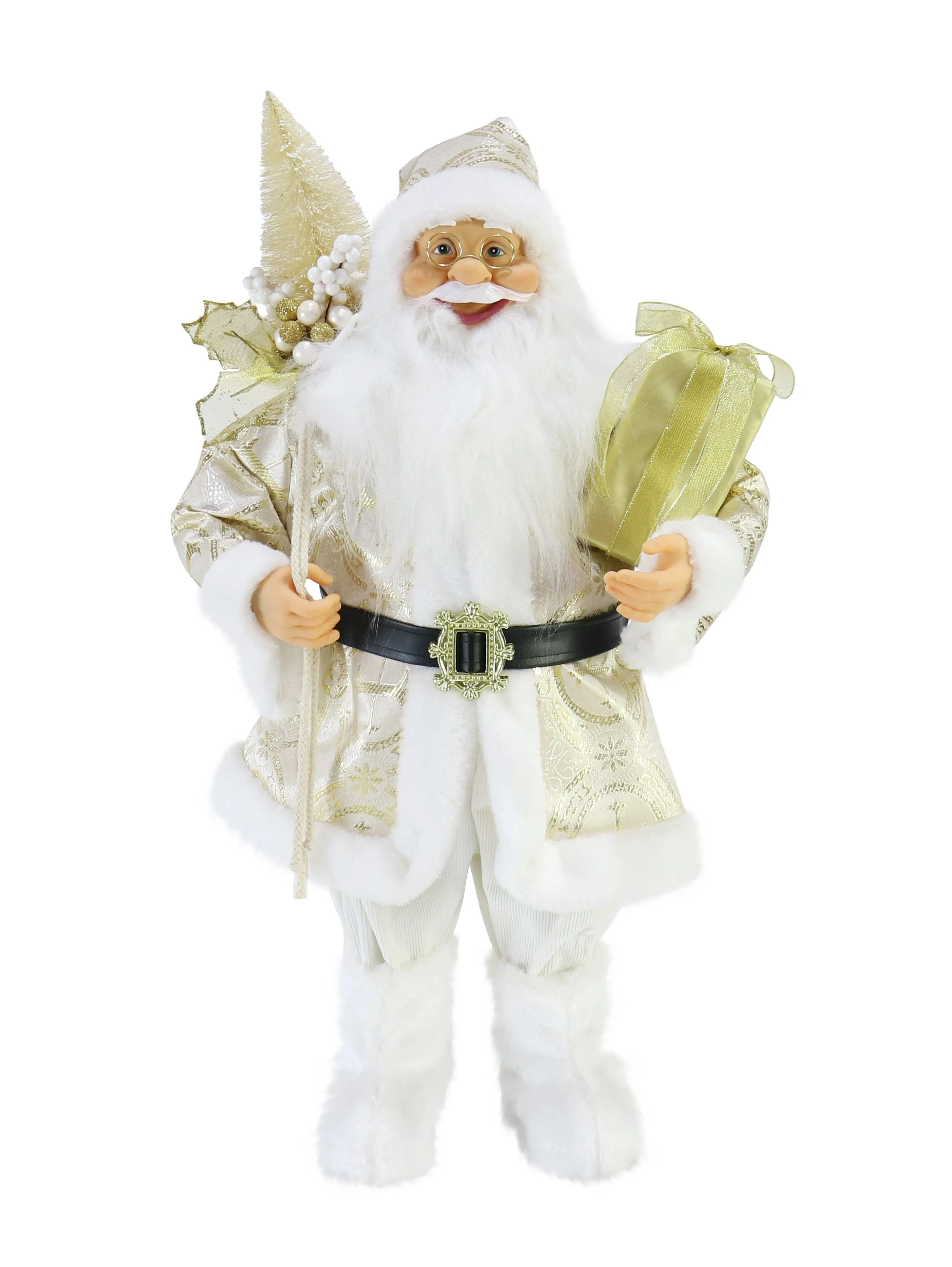 Luxury Metallic Santa Figurine (60cm)