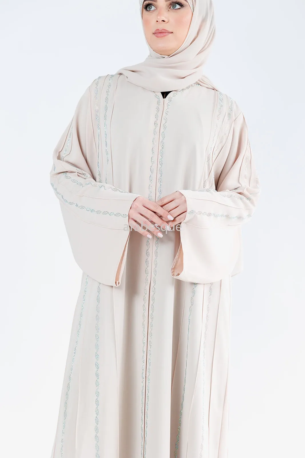 Mahreen Luxury Nida Abaya - 3 Colours