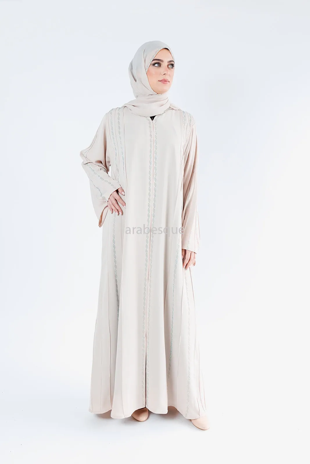 Mahreen Luxury Nida Abaya - 3 Colours