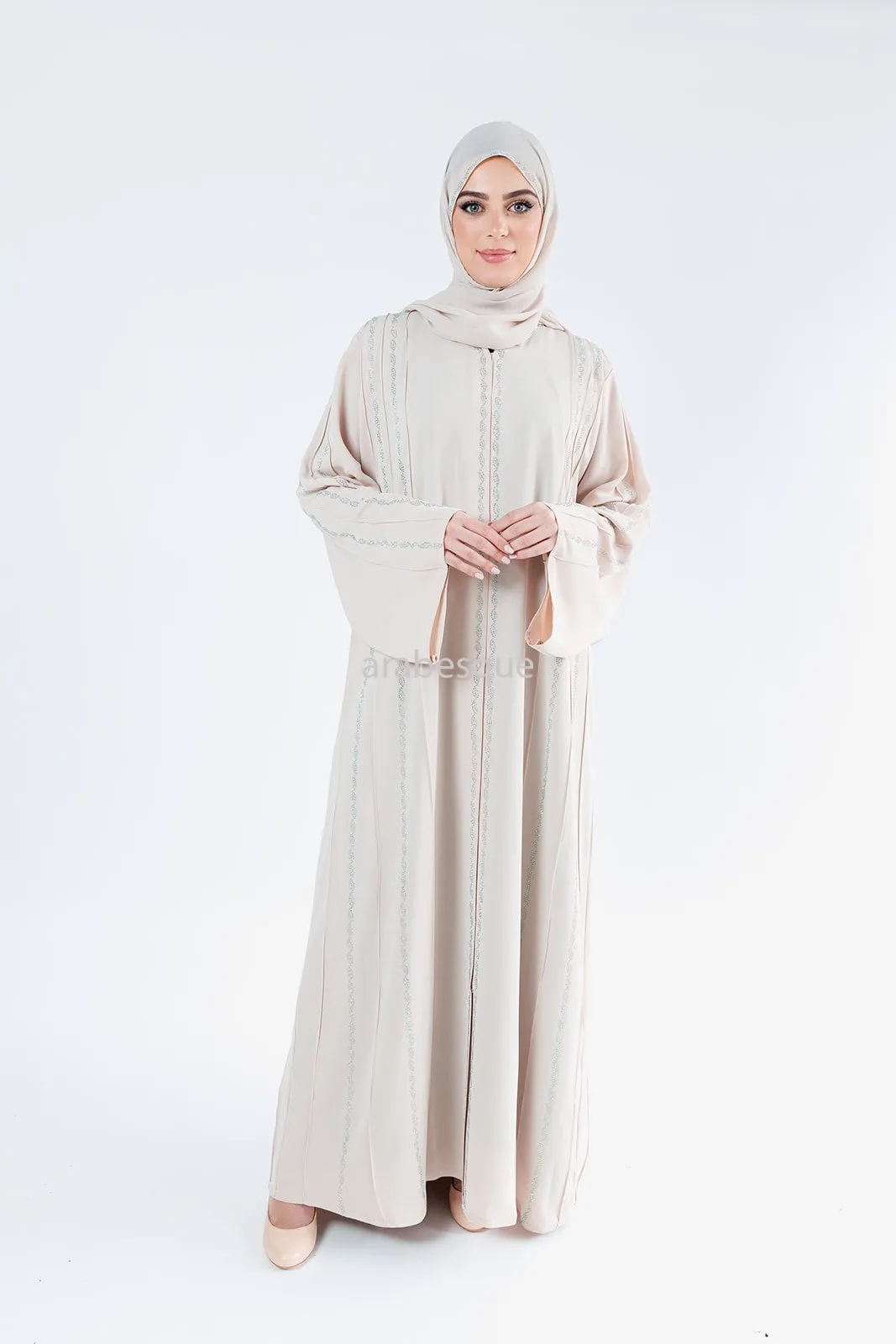 Mahreen Luxury Nida Abaya - 3 Colours