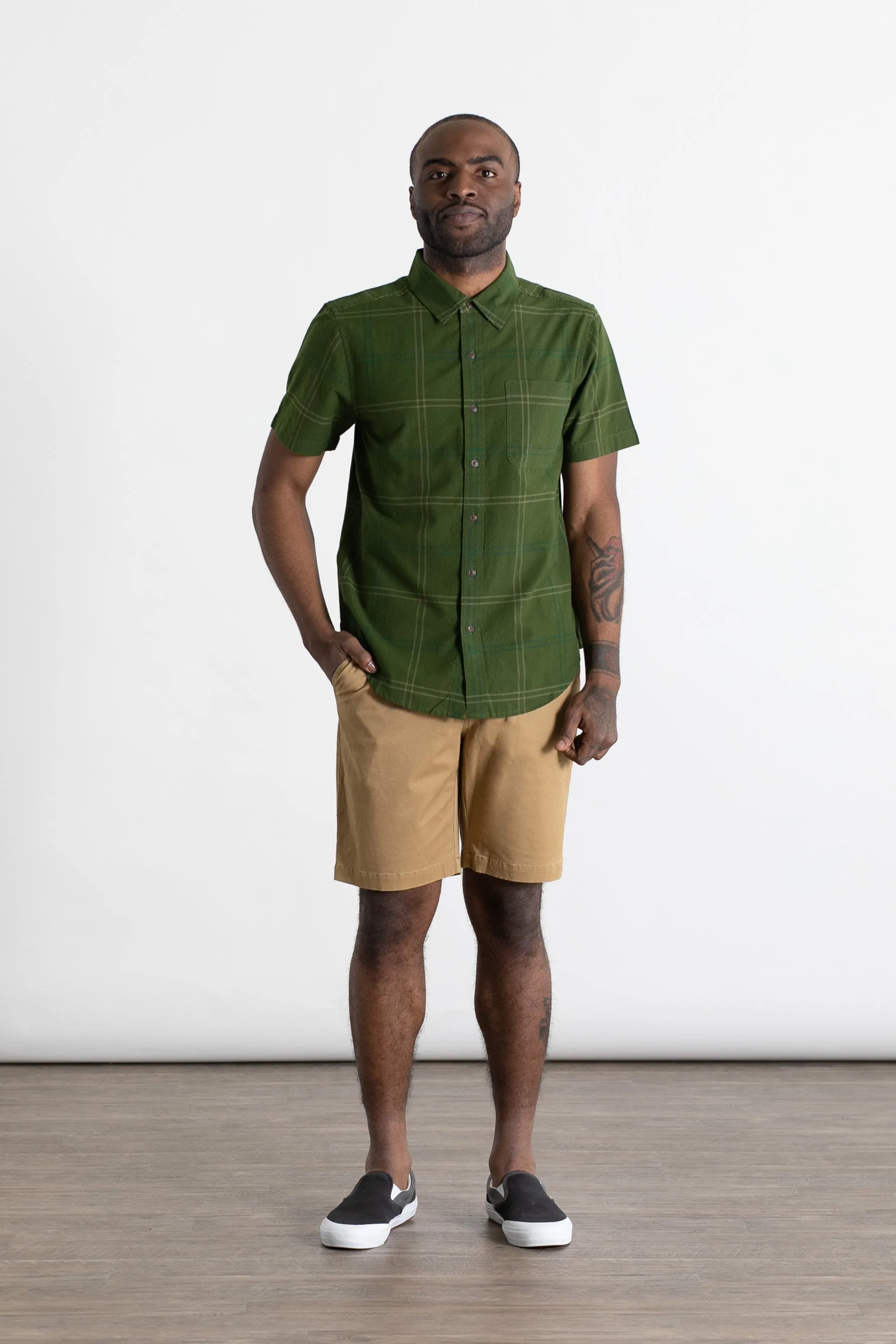 Malcolm Shirt / Forest Plaid