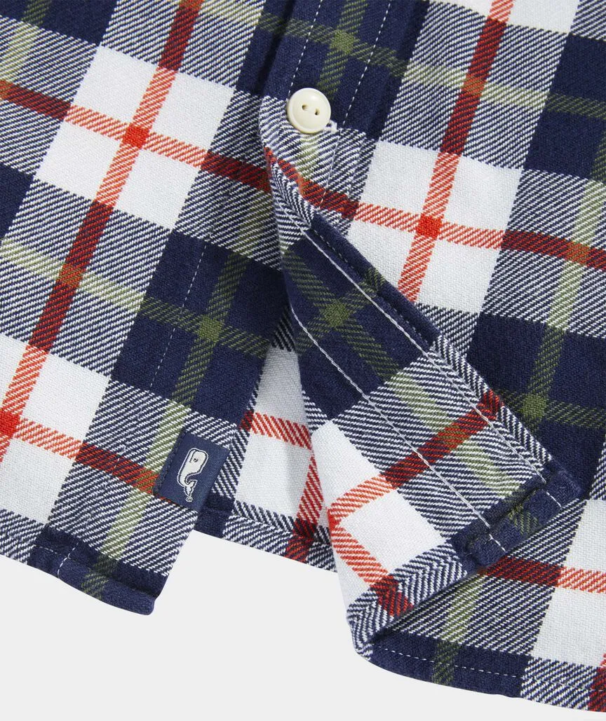 Midweight Twill Plaid Shirt