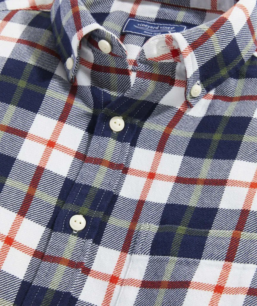 Midweight Twill Plaid Shirt