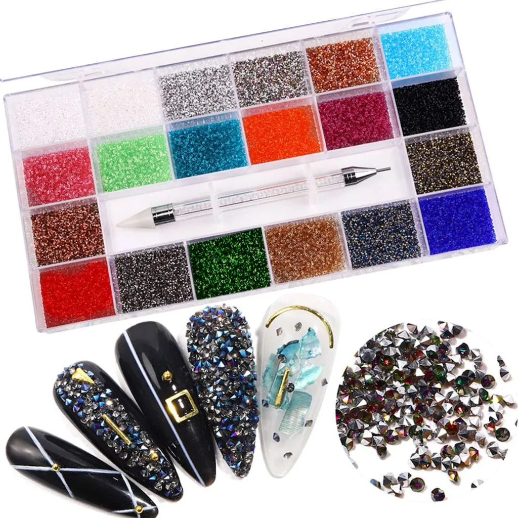 Multi Coloured Luxury Crystal Pixies Box Set