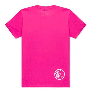 Neon Pink Tote&Carry "Where Travel Meets Luxury" Tee