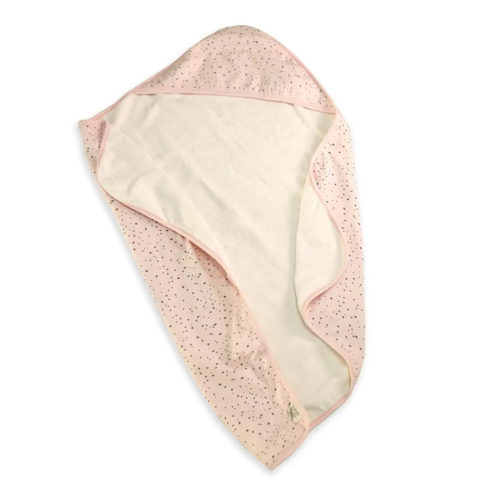 Organic Florence Pebble Reversible Hooded Towel