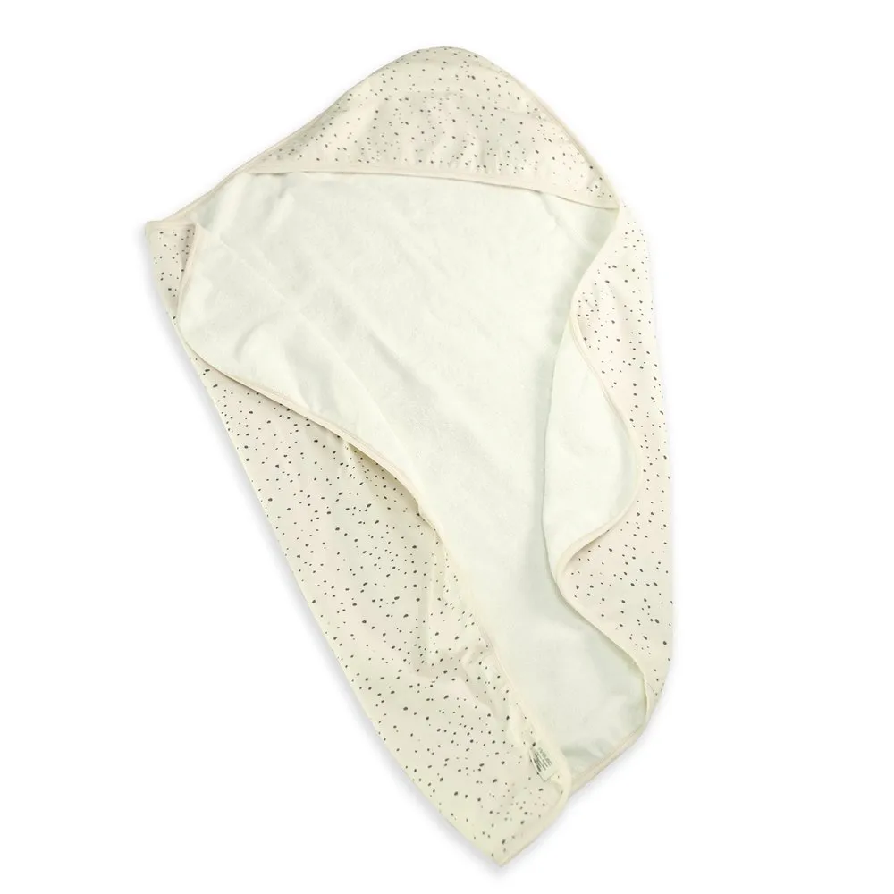 Organic Florence Pebble Reversible Hooded Towel