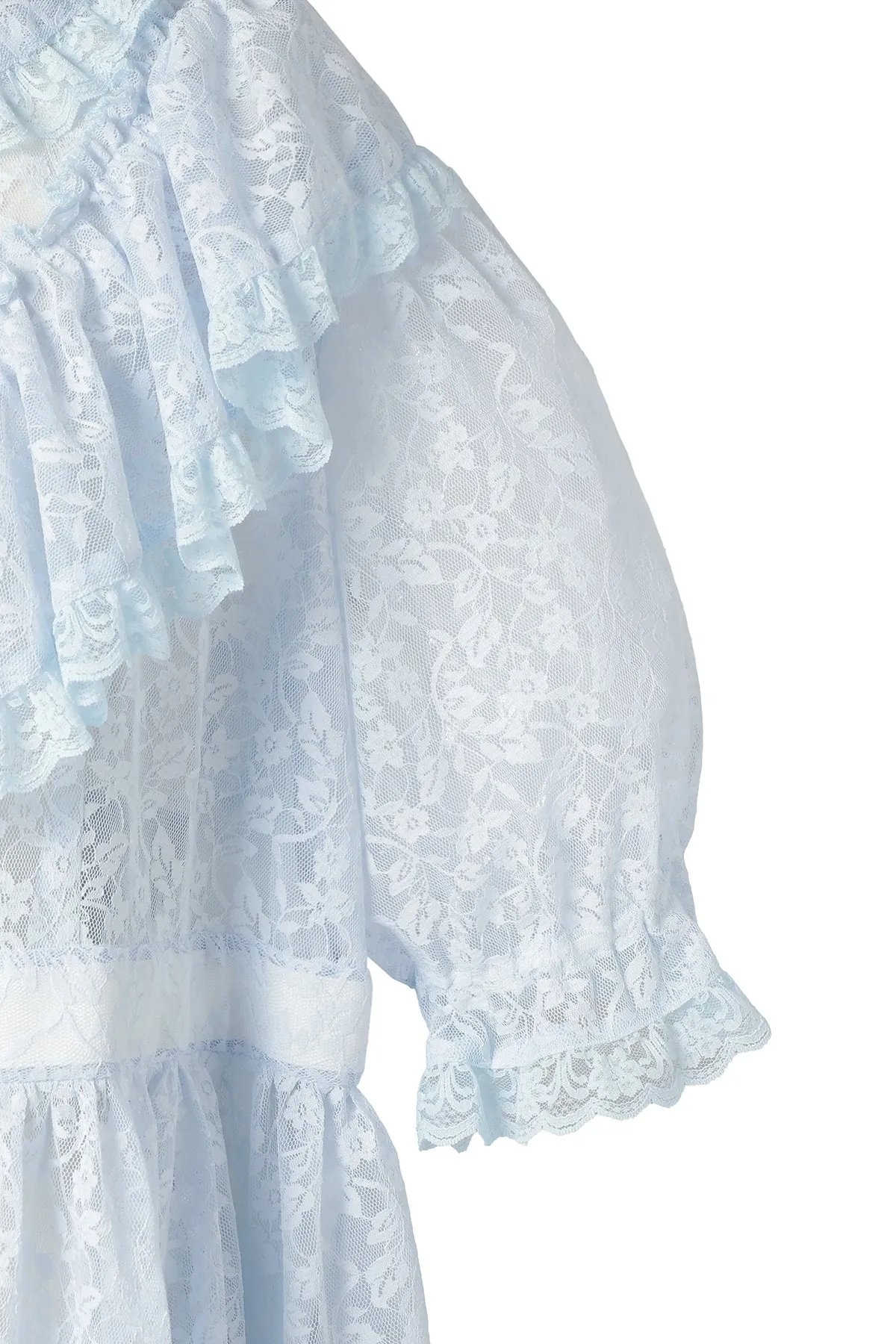 Oversized Lolita Lace / Baby Blue