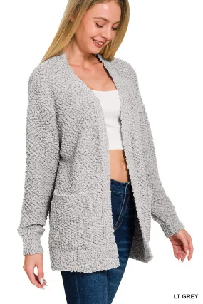 Oversized Popcorn Cardi