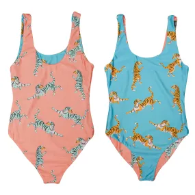 Pizza Tiger - Reversible Swimwear