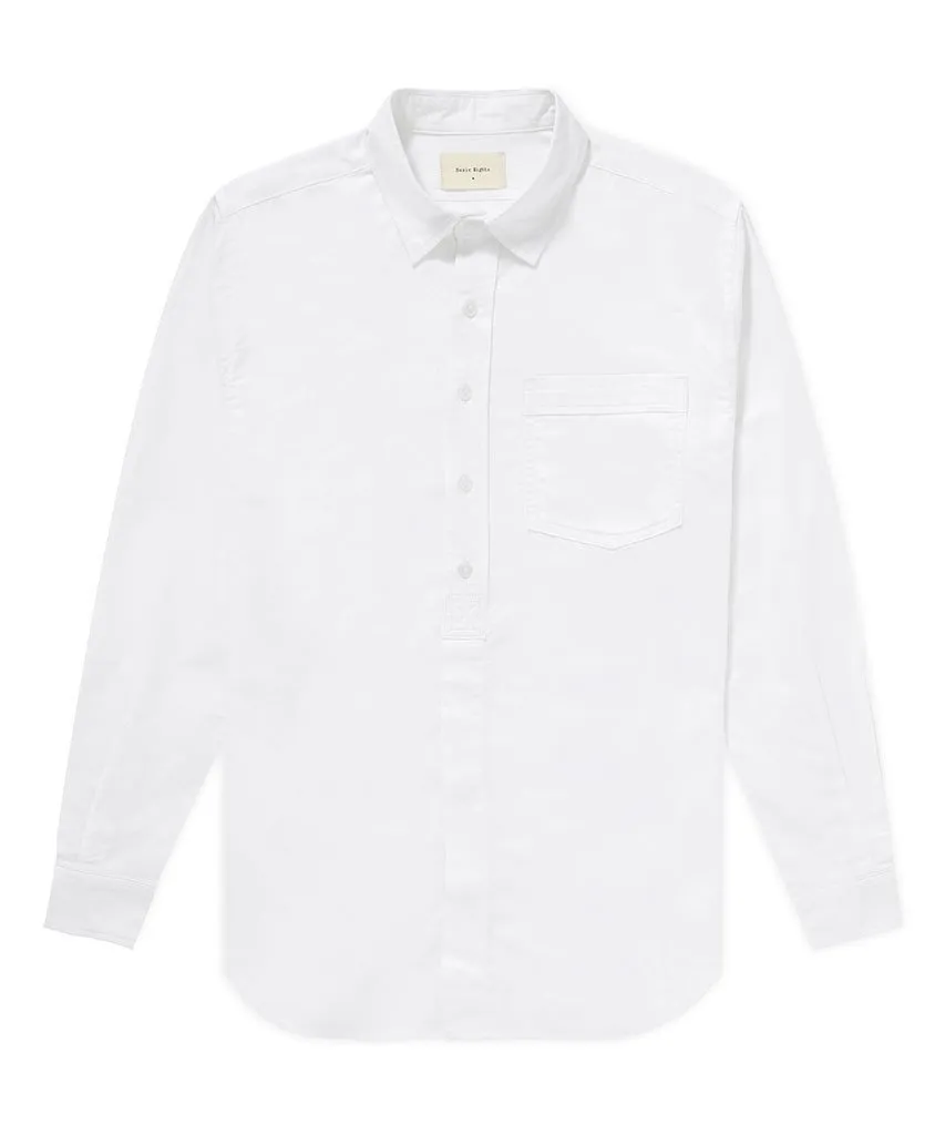 Placket Shirt - White