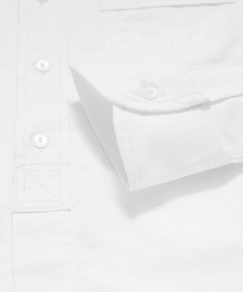 Placket Shirt - White