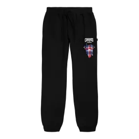 Plaid Fill Medusa Jogger