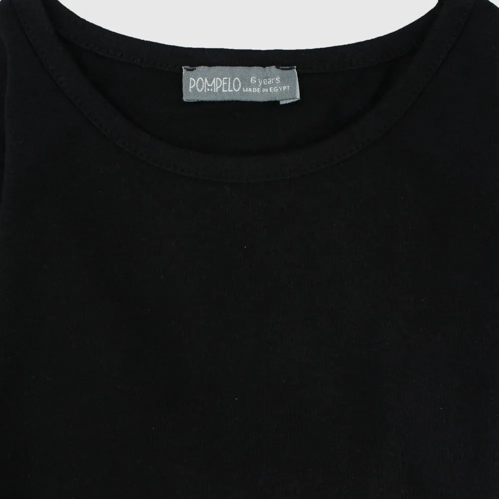 Plain Long-Sleeved T-Shirt