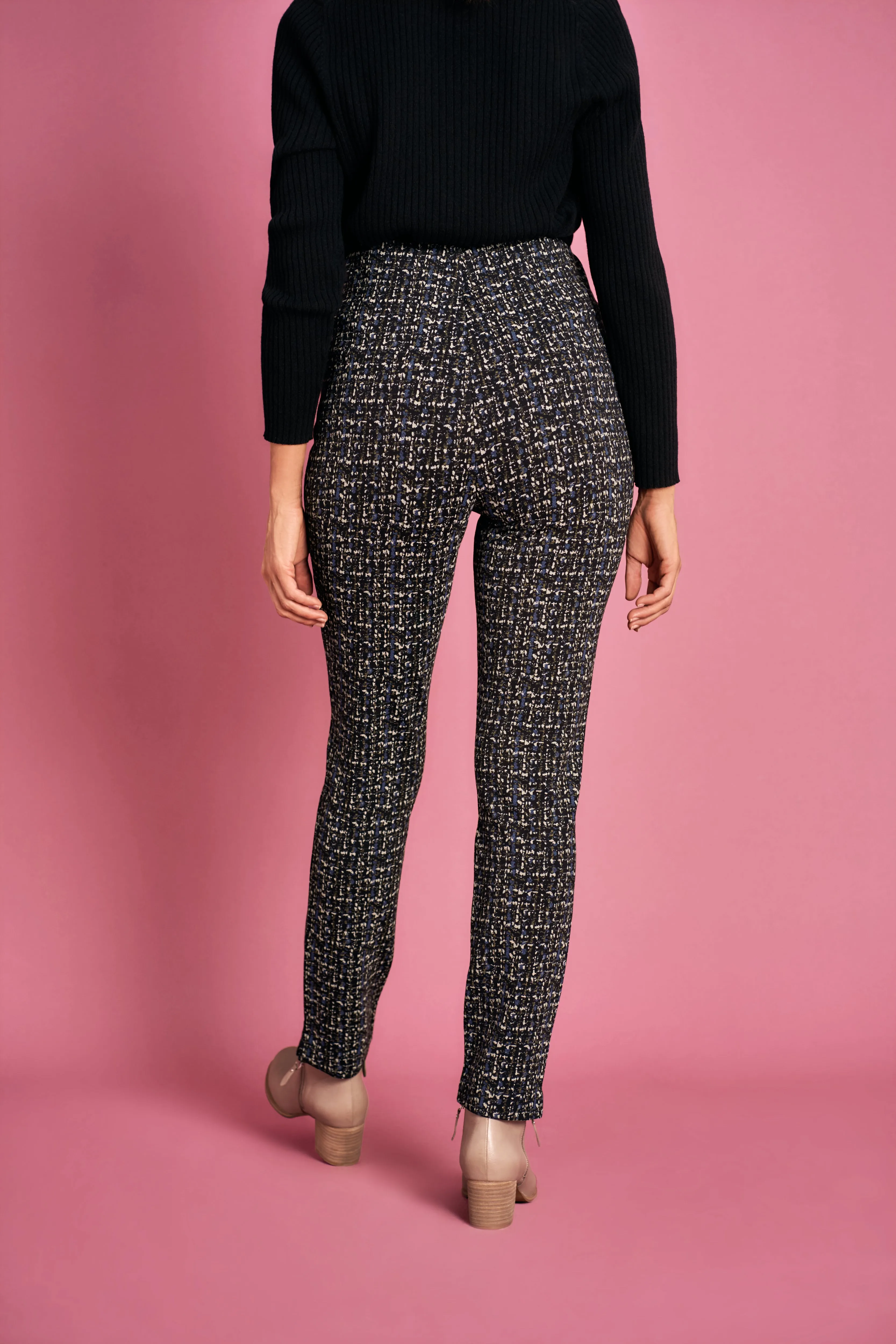 Printed Ponte Pant