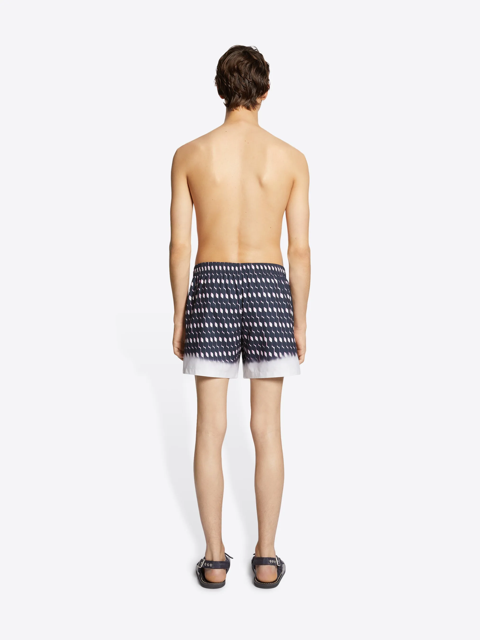 Printed swim shorts