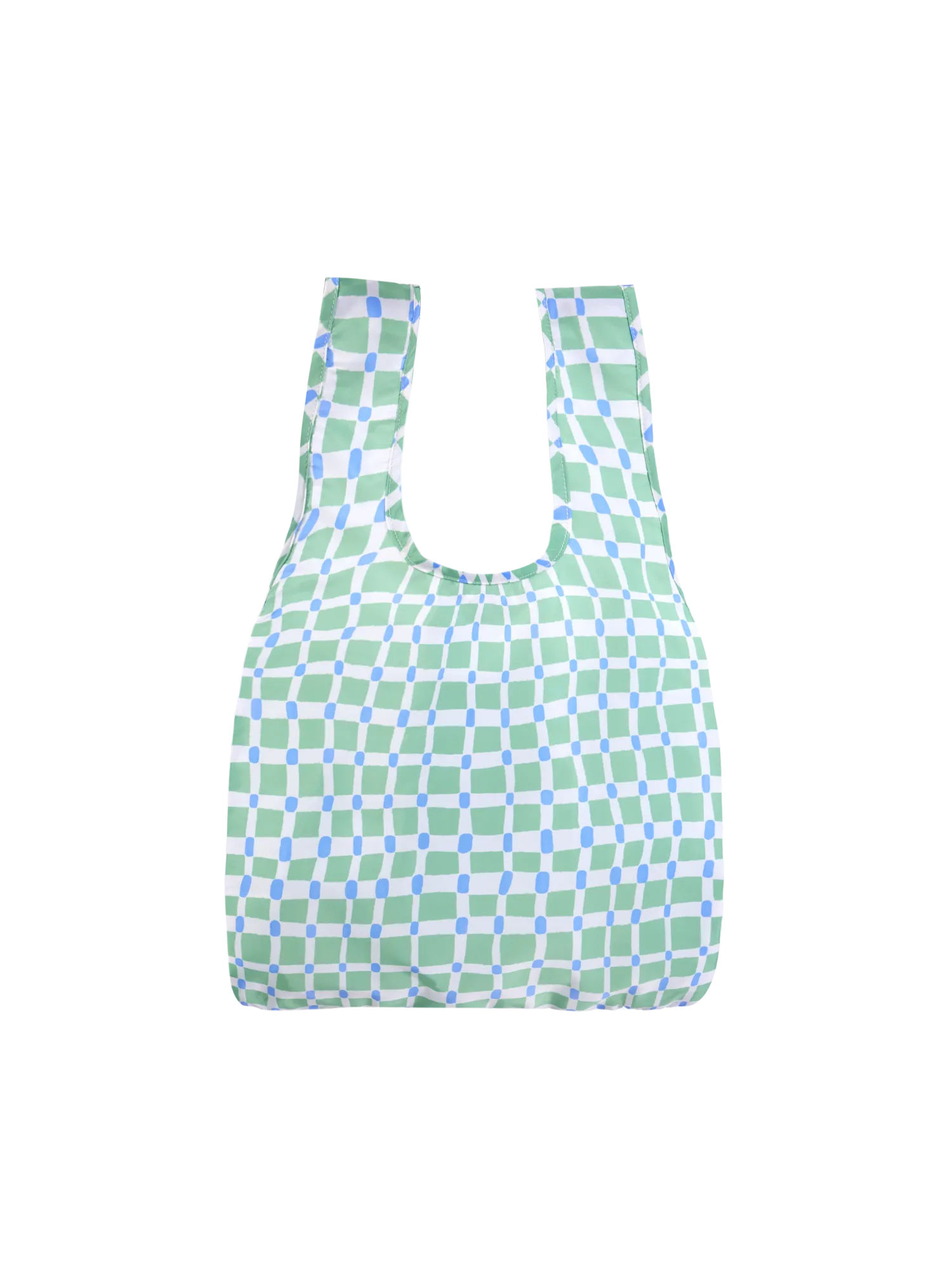 Reusable Bag (Plaid Green)