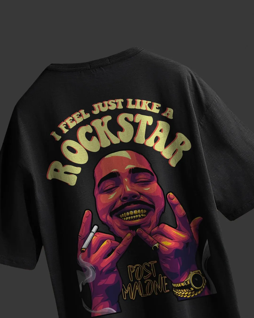 ROCKSTAR OVERSIZED T-SHIRT