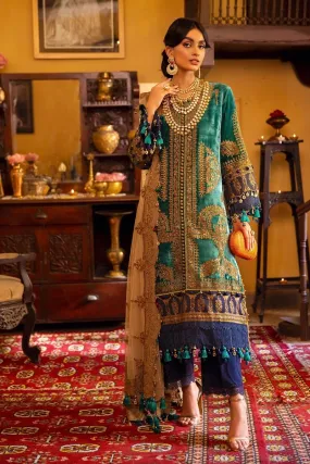 Sana Safinaz Luxury Velvet Suit SAN196