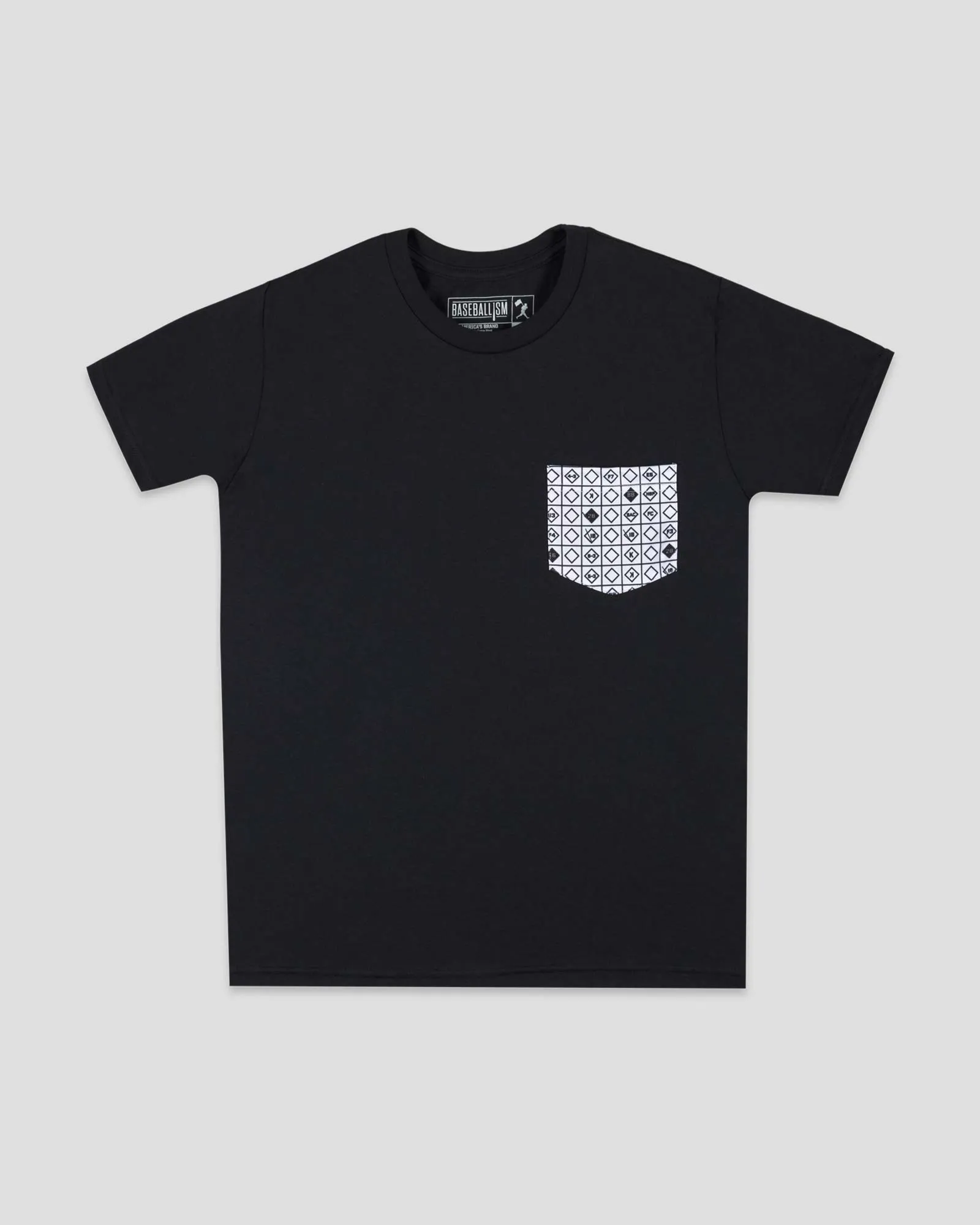 Scorebook Patterned Pocket Tee