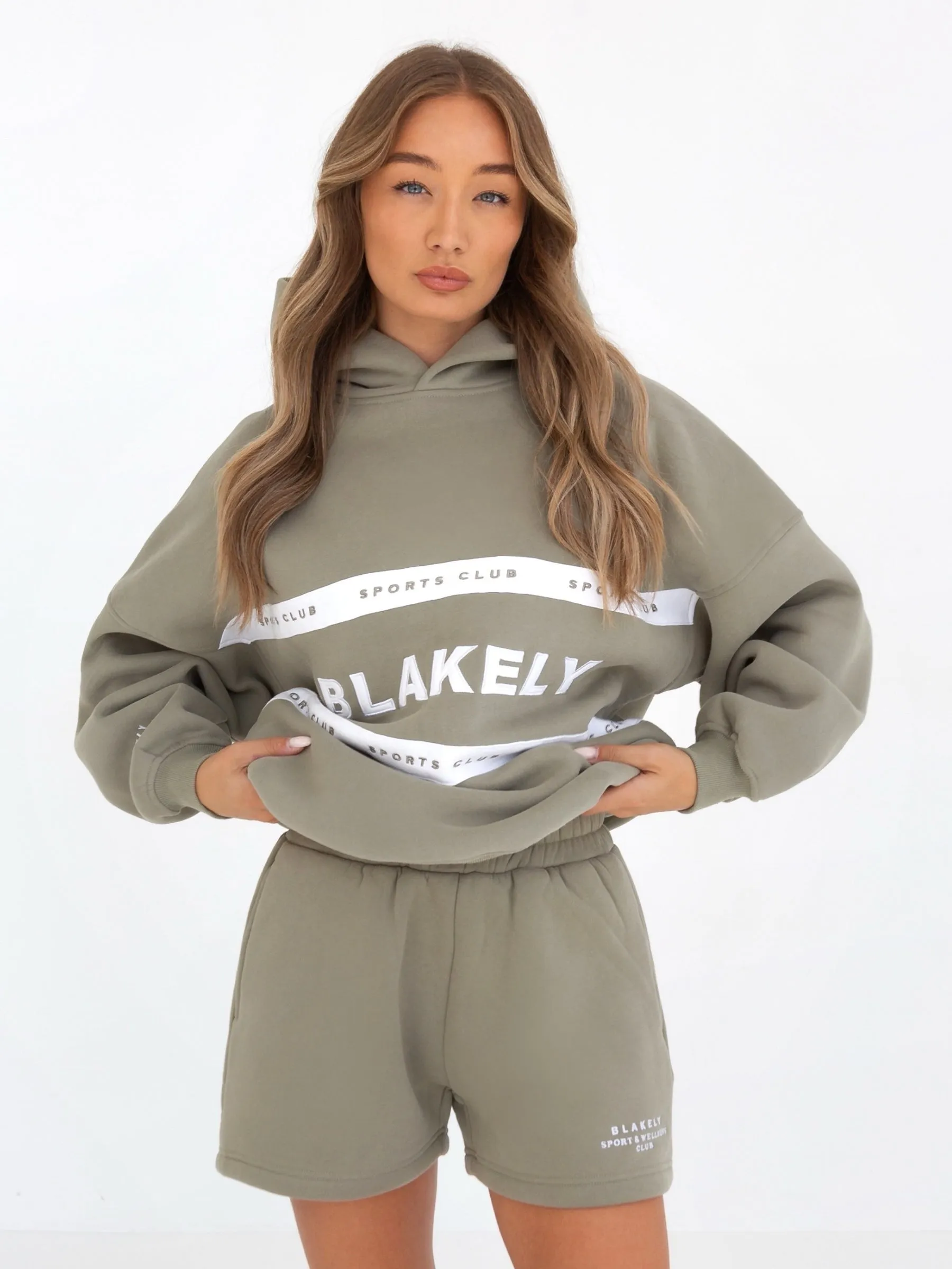 Serena Oversized Hoodie - Olive