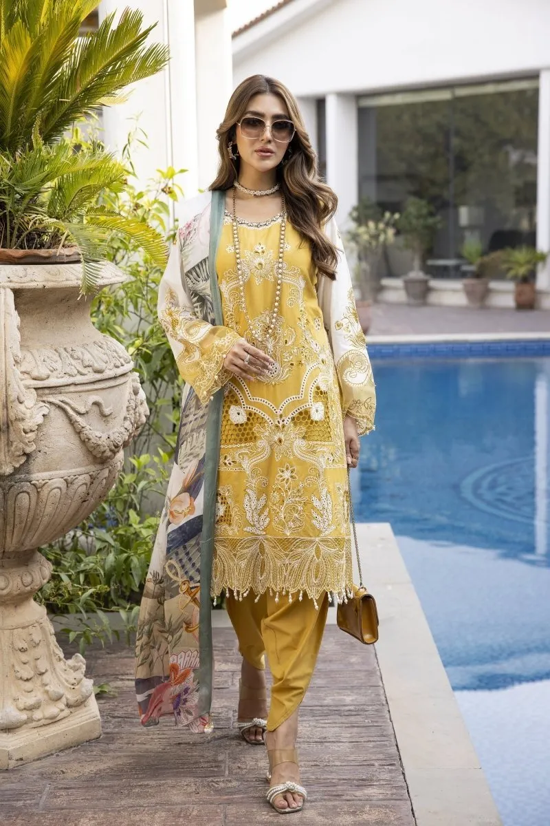 Simrans Ivana Luxury Lawn Chikankari Pakistani Suit SIM181