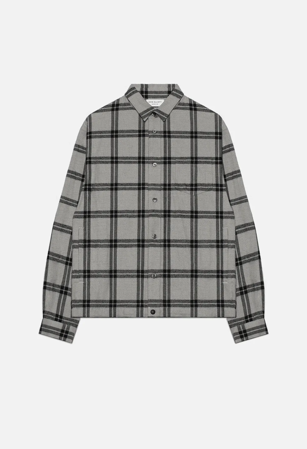 Switch Overshirt / Grey Plaid