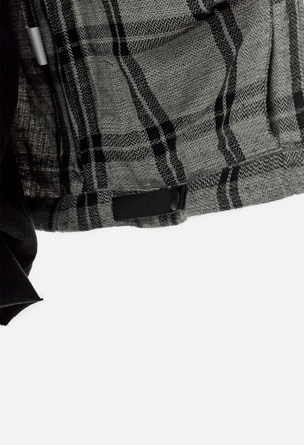 Switch Overshirt / Grey Plaid