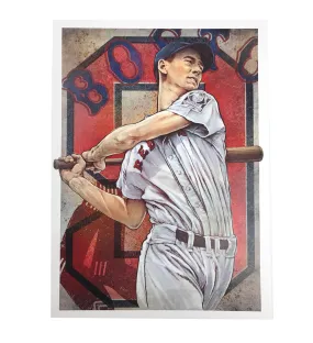 Ted Williams Original Artwork Fine Art Print