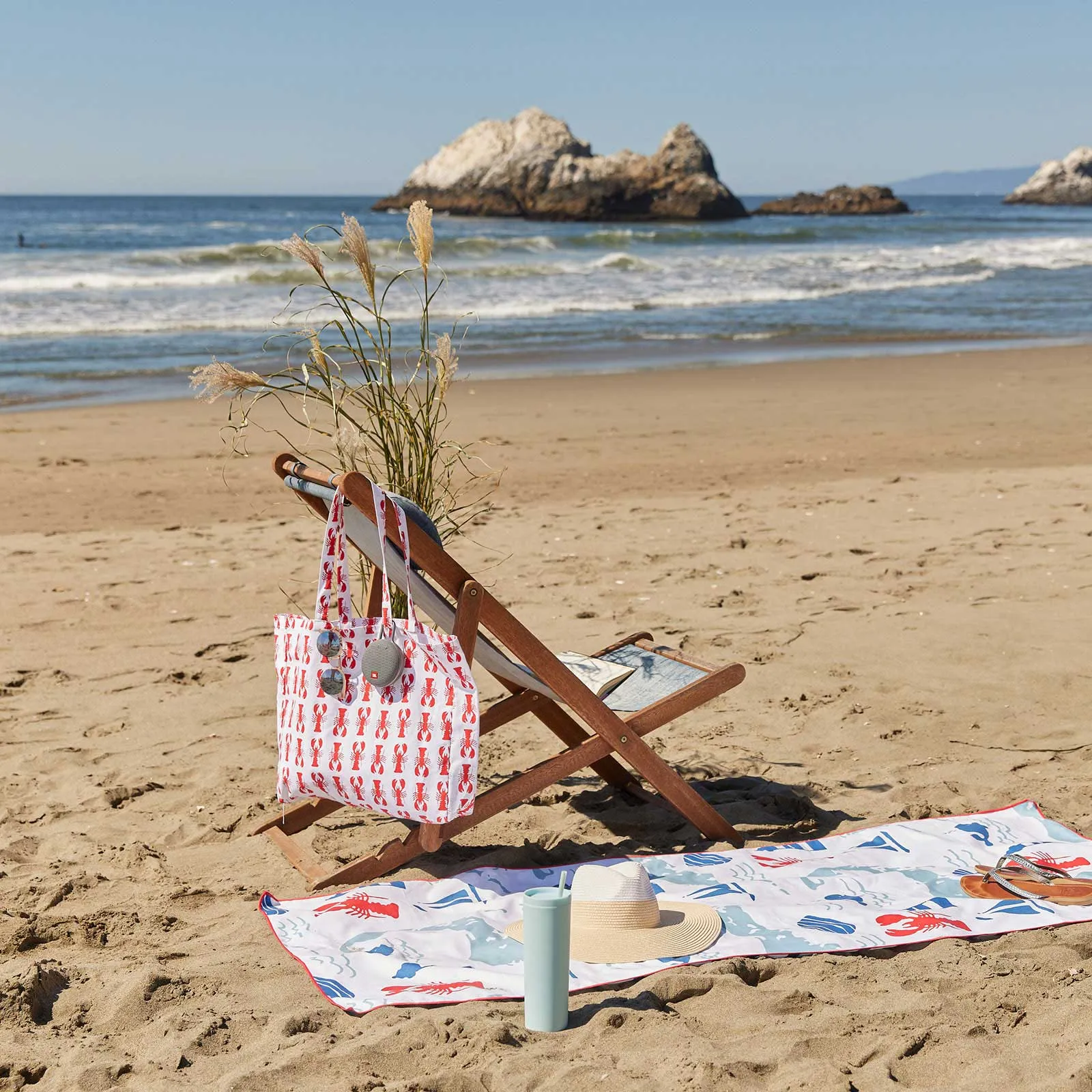 The Cape Reversible Eco Beach Towel