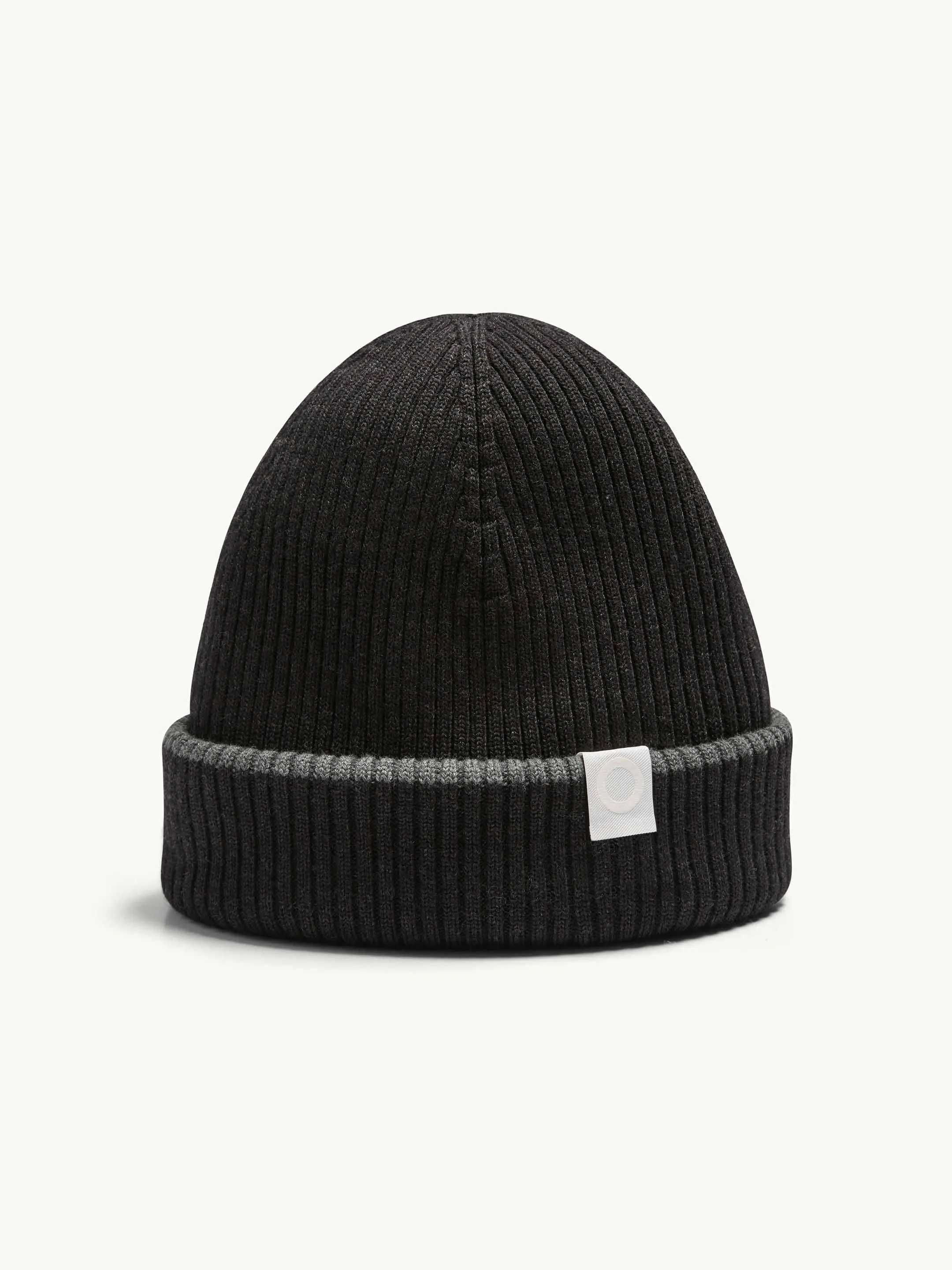 The Reversible Beanie - Anthracite Black