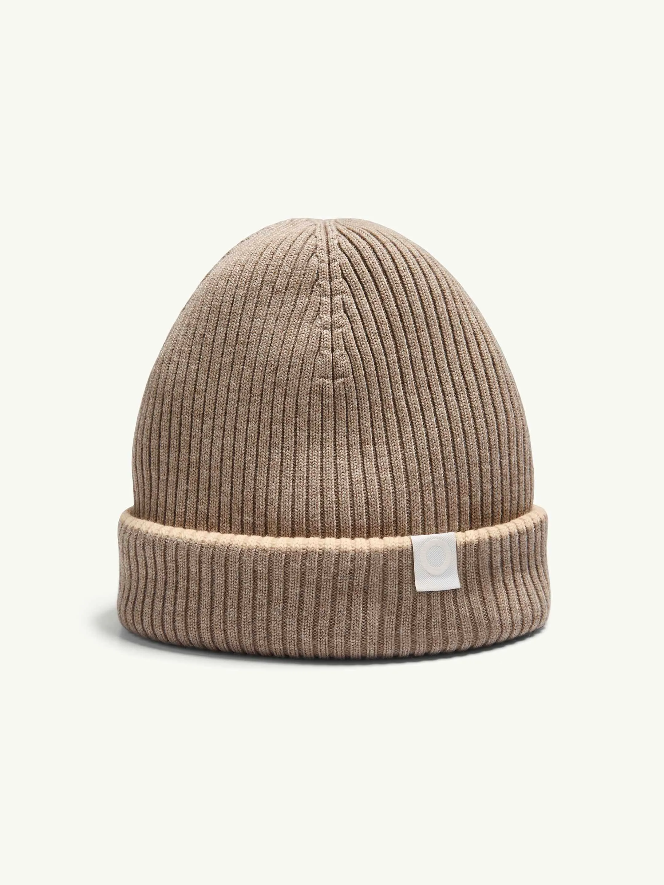 The Reversible Beanie - Fawn Brown