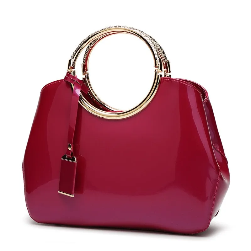 Tote Bag Bolsa Luxury Patent Leather