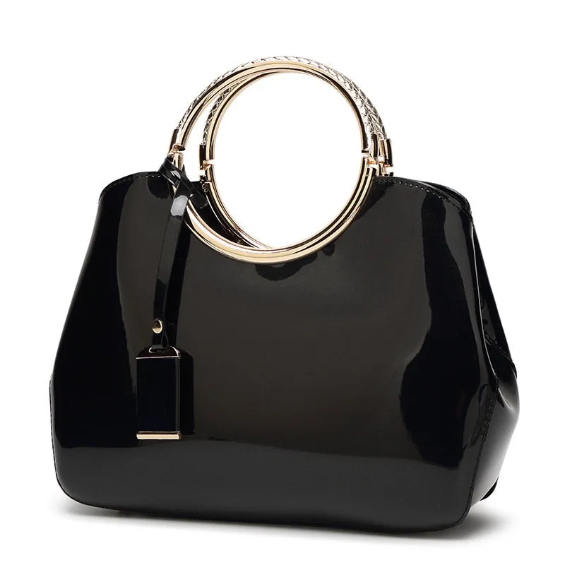 Tote Bag Bolsa Luxury Patent Leather