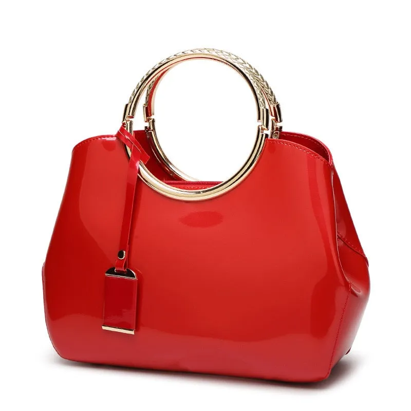 Tote Bag Bolsa Luxury Patent Leather