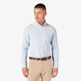 White Polk Plaid